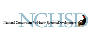 Logo of NCHSD, the National Consortium for Health Systems Development.