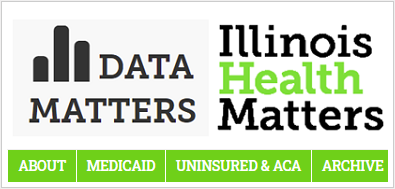Logo and menu bar from the Data Matters website.